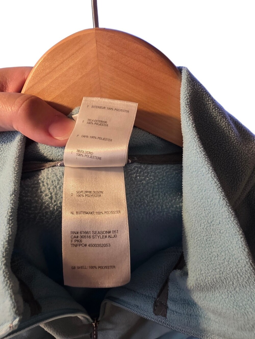 The North Face Women's Teal Half-Zip Pullover - Picture 3 of 11